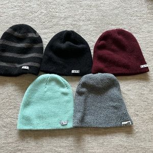 NEFF beanies and sports winter hats